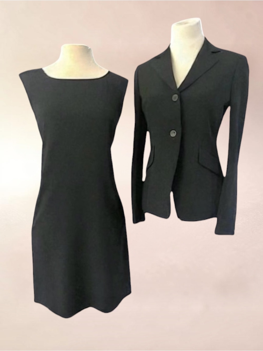 CHARLES NOLAN NEW YORK CLASSIC 2 PIECE DRESS JACKET SUIT SIZE 6